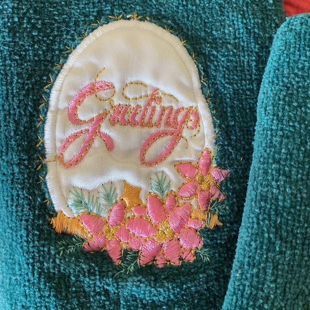 Christmas fingertip towels - Picture 3 of 5